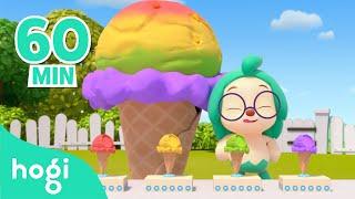 Ice Cream Color Song + More｜Colors Songs｜Learn Colors for Kids｜Pinkfong & Hog