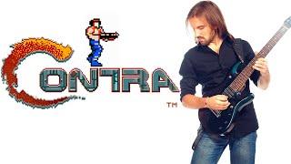  Contra. All stages soundtrack Metal cover. nesdendy With gameplay contra nes music