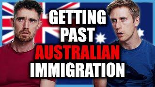 Bestehen des australischen Einwanderungstests  Foil Arms and Hog