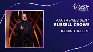 Russel Crowe Opens the 2021 AACTA Awards
