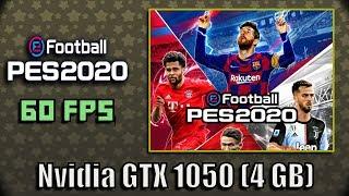 eFootball PES 2020 Gameplay Demo  Nvidia GTX 1050 60 FPS