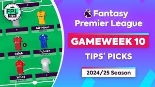 FPL GW10 TIPS PICKS  Salah Ait-Nouri & Wood  Gameweek 10  Fantasy Premier League 202425