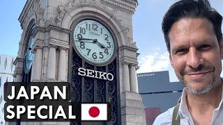 Zu Gast bei Seiko Museum in Ginza Tokyo