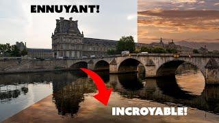 Comment changer le ciel dans PHOTOSHOP avec REFLETS - PHOTOSHOP pour les utilisateur LIGHTROOM Ep 1