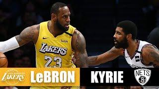 LeBron edges Kyrie with a triple-double in their first Lakers-Nets showdown  2019-20 NBA Highlights