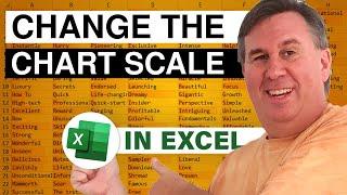 Excel - Change The Chart Scale Episode 1407