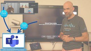 MS Teams Video Interop Cross Tenant Join Single- and Dual Screen Demo