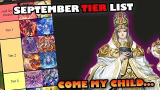 Master Duel September Tier List  Start Of Season RANKED TIER LIST Season 33  Yu Gi Oh Master Duel