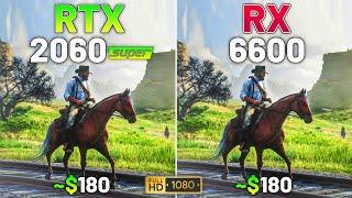 10 Games on RTX 2060 SUPER vs RX 6600 in 2023 - 1080p