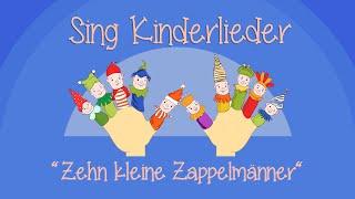 Zehn kleine Zappelmänner - Kinderlieder zum Mitsingen  Sing Kinderlieder