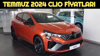 TEMMUZ 2024 RENAULT CLIO FİYAT LİSTESİ  TATİLCİ KOTA DOSTU 480P SERİSİ