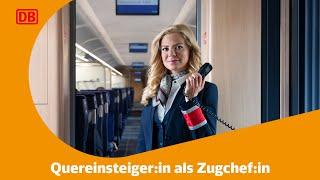 Quereinsteigerin als Zugchefin bei der Deutschen Bahn
