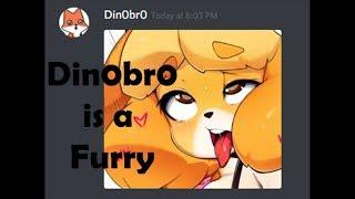 Din0br0 is a Furry