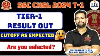 SSC CHSL 2024 Tier-1 Result Out Cutoff as expected  Are you selected?