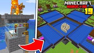 I Transformed My Tiny Iron Farm into a MEGA Iron Farm in Minecraft Hardcore #19