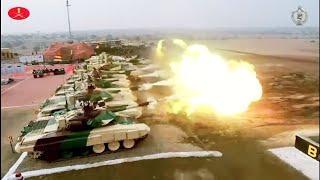 Indian Army T-90 Bhishma Tanks in Action  Armoured Corps