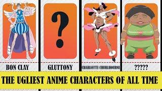 THE UGLIEST ANIME CHARACTERS OF ALL TIME.
