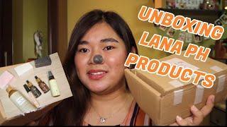 UNBOXING LANA PH PRODUCTS  Cherry Bodiongan