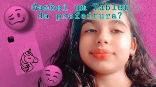 Ganhei um tablet da escola?*completo*