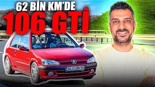 Peugeot 106 GTI  62 Bin Km’de Fabrikadan Çıktığı Haliyle Otoban Faresi