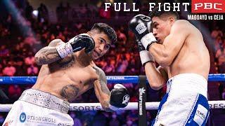 Magsayo vs Ceja FULL FIGHT August 21 2021  PBC on FOX PPV