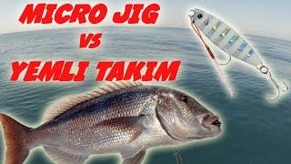 Micro Jig vs Yemli Takım - Sinarit Avı - Kuşadası Balık Avı - Fishing with Micro Jigs vs Bait