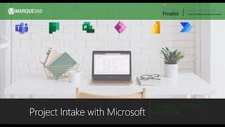 Project Intake with Microsoft Project + Power Platform Webinar