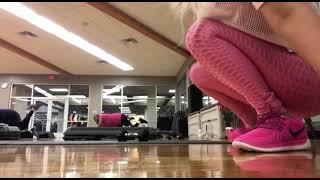 Here’s the real action of gym video. Nothing much I was trying though. 