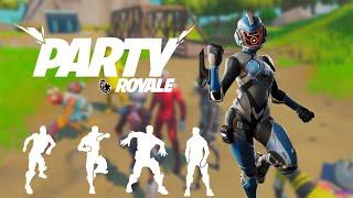 Humbling TOXIC players using RETURNING The Paradigm skin in Party Royale  Fortnite