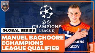 LIVE Manuel Bachoore eChampions League Qualifier  Knockout Stage