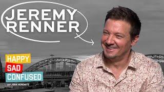 Jeremy Renner talks accident AVENGERS return MAYOR OF KINGSTOWN I Happy Sad Confused