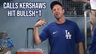 Scherzer gets mad after Kershaw gets an easy hit a breakdown