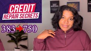 CREDIT REPAIR SECRETS YOU NEED TO KNOW  Easy DIY Credit Repair