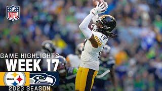 Pittsburgh Steelers vs. Seattle Seahawks Game Highlights  NFL 2023 Week 17