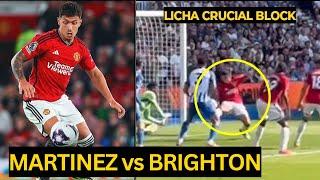 United Fans PRAISED Lisandro MARTINEZ after performance get clean sheet vs Brighton Man united