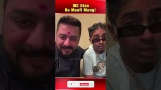 @MCSTANOFFICIAL666 Said SORRY for this ...  Hindustani Bhau Live with MC Stan #shorts