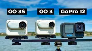 Insta360 GO 3S vs. GO 3 vs. GoPro 12