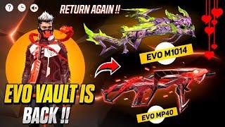 evo vault is back