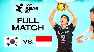  KOR vs.  IDN - AVC Challenge Cup 2024  Pool Play - presented by VBTV