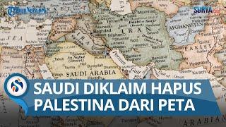 Studi dari Israel Klaim Saudi Hapus Peta Palestina di Buku Sekolah