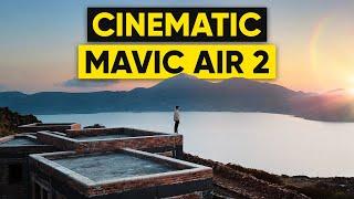 Cinematic DJI Mavic Air 2  Greece Drone Video Santorini Mykonos Milos