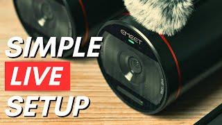 EASIEST Live Streaming Setup For Beginners 2024 Setup in 5 Mins or Less  EMEET StreamCam One