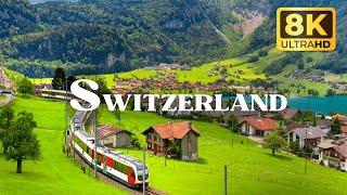 Switzerland 4K Ultra HD HDR 60FPS - Scenic Relaxation Film with Calming Music