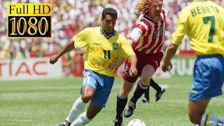 Brazil 1-0 USA World Cup 1994  Full highlight - 1080p HD  Romário - Bebeto