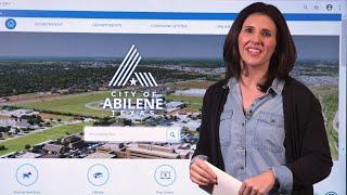 Let us show you around the City of Abilenes new website