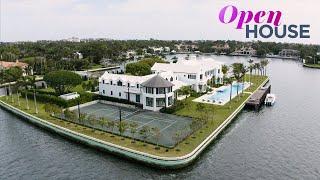 A Luxury Palm Beach Home That Is Its Own Island  Open House TV