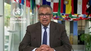 WHO Director-General Dr Tedros Adhanom Ghebreyesus at the Global Economic Summit