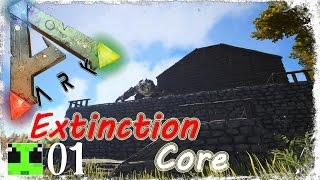 Modded Ark  Extinction Core  Ep01  New Dino and Base  The Island Map Gameplay