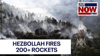 Israel-Hamas war Hezbollah launches big attack on Israel after commander killed  LiveNOW from FOX