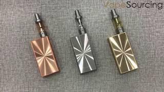 Eleaf BASAL Quick Start Kit 30W  all-metallic finish with unique processUltra thin